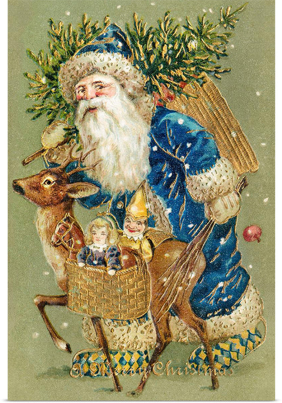 "A Merry Christmas from (ca. 1900s)"