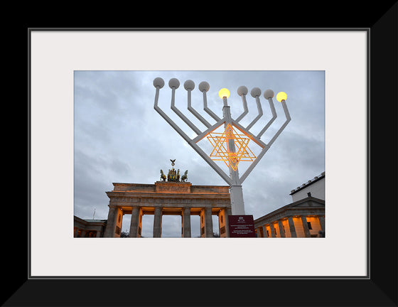 "Hanukkah, Brandenburg Gate", Olga Ernst