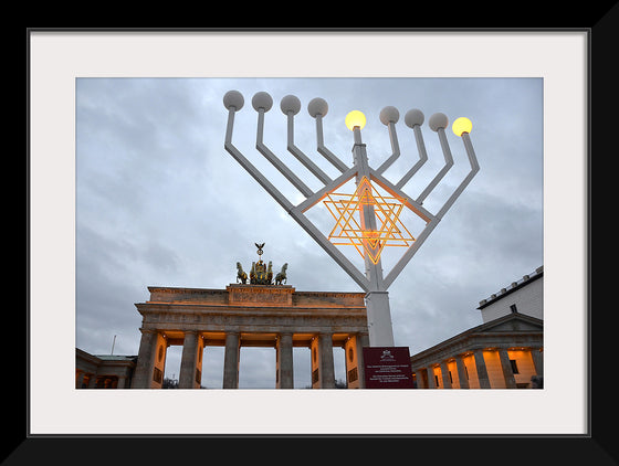 "Hanukkah, Brandenburg Gate", Olga Ernst