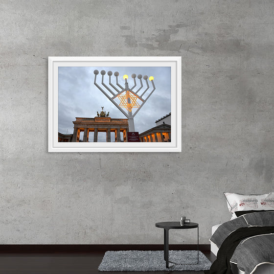 "Hanukkah, Brandenburg Gate", Olga Ernst