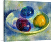 “Easter(1932)” by Augusto Giacometti is a beautiful and vibrant print that would make a great addition to any art collection. The print features three colorful Easter eggs in a bowl, with a blue, purple, and yellow egg. The colors are bold and the brushstrokes are loose, giving the print a dreamy and impressionistic feel.