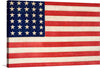 “The Thirty-Six Star Flag of the United States of America” is a captivating print that encapsulates a pivotal moment in American history. Each star on this iconic flag represents one of the 36 states in the Union as of 1865. The bold red and white stripes, meticulously rendered, evoke the resilience and unity of a nation torn by civil war. 