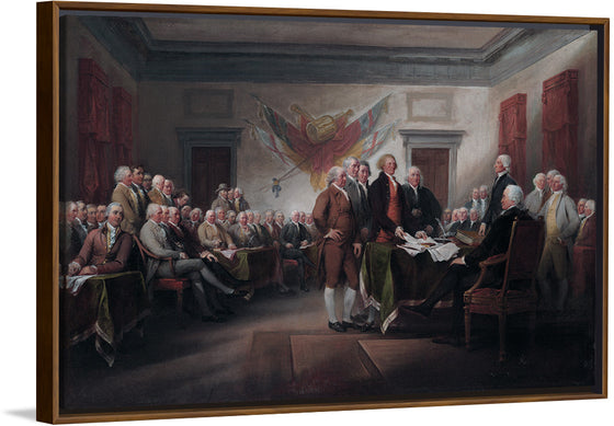 "The Declaration of Independence", John Trumbull