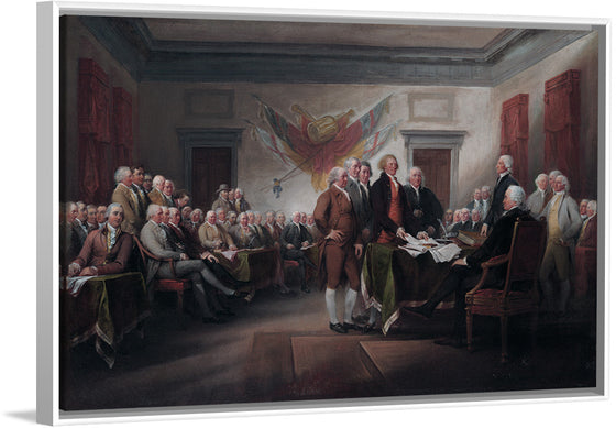 "The Declaration of Independence", John Trumbull