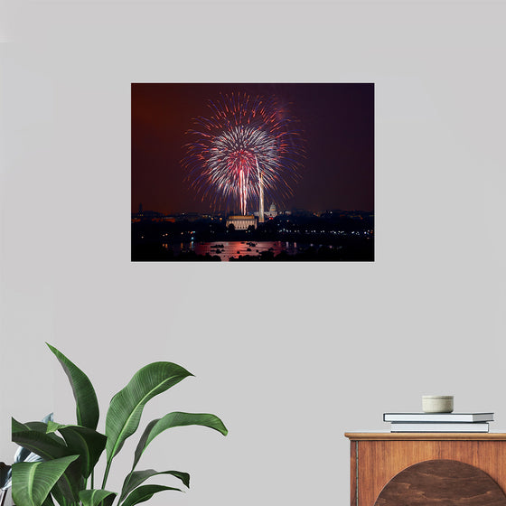 "July 4th fireworks, Washington, D.C. (LOC)", Carol M. Highsmith