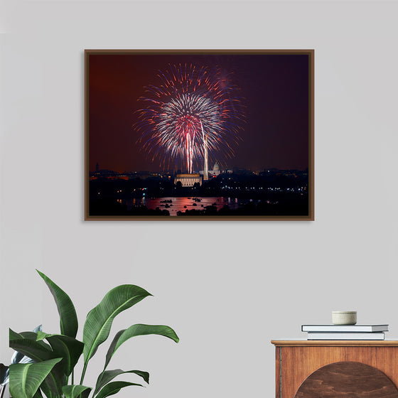 "July 4th fireworks, Washington, D.C. (LOC)", Carol M. Highsmith