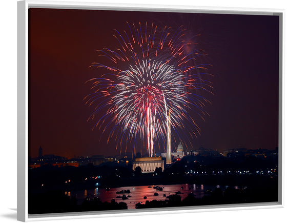 "July 4th fireworks, Washington, D.C. (LOC)", Carol M. Highsmith