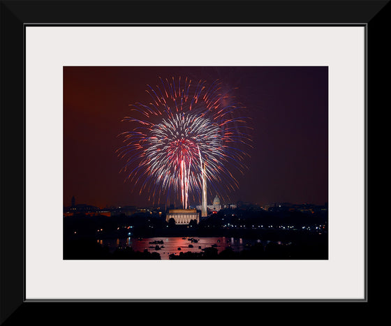 "July 4th fireworks, Washington, D.C. (LOC)", Carol M. Highsmith