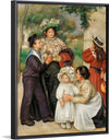 "The Artist's Family (La Famille de l'artiste) (1896)", Pierre-Auguste Renoir