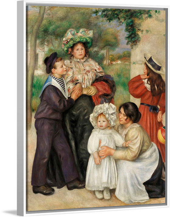 "The Artist's Family (La Famille de l'artiste) (1896)", Pierre-Auguste Renoir