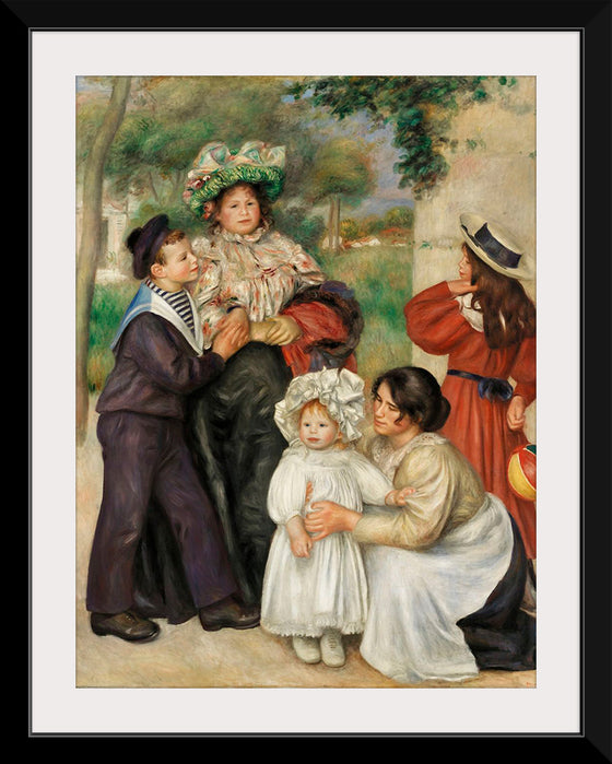 "The Artist's Family (La Famille de l'artiste) (1896)", Pierre-Auguste Renoir