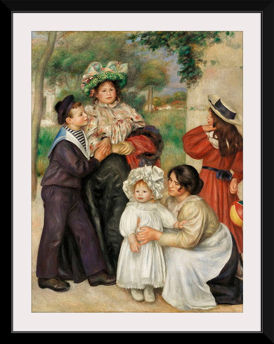 "The Artist's Family (La Famille de l'artiste) (1896)", Pierre-Auguste Renoir