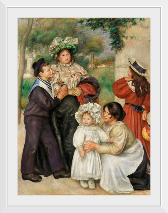 "The Artist's Family (La Famille de l'artiste) (1896)", Pierre-Auguste Renoir