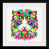 "Colorful abstract cat"