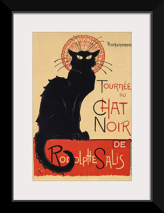 "Tournée du Chat Noir (1896)", Théophile Alexandre Steinlen