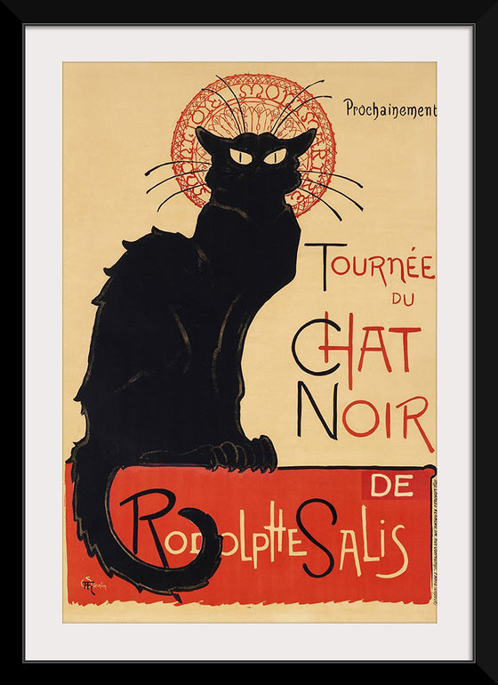 "Tournée du Chat Noir (1896)", Théophile Alexandre Steinlen