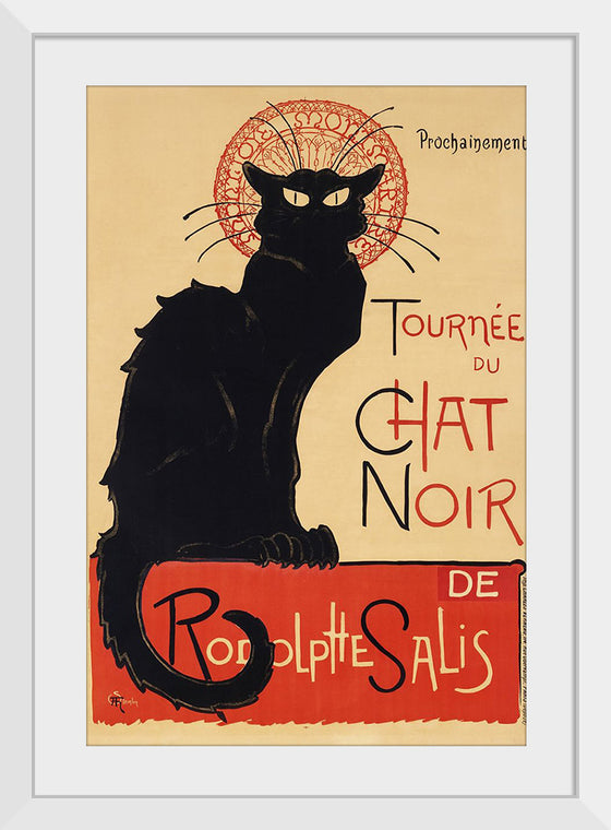 "Tournée du Chat Noir (1896)", Théophile Alexandre Steinlen