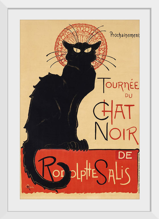 "Tournée du Chat Noir (1896)", Théophile Alexandre Steinlen