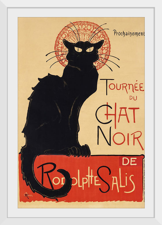 "Tournée du Chat Noir (1896)", Théophile Alexandre Steinlen