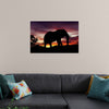 "African Elephant at Sunset"