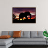 "African Elephant at Sunset"