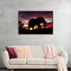 "African Elephant at Sunset"