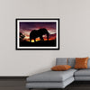 "African Elephant at Sunset"