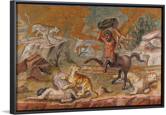 "Roman emperor Hadrian's Centaur Mosaic"