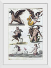 "Mythical creatures from Bilderbuch für Kinder (1790 and 1830)", Friedrich Justin Bertuch