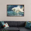 "Polar Bear in the Water"