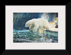 "Polar Bear in the Water"