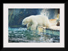 "Polar Bear in the Water"