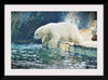 "Polar Bear in the Water"