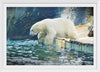 "Polar Bear in the Water"