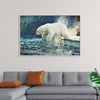 "Polar Bear in the Water"