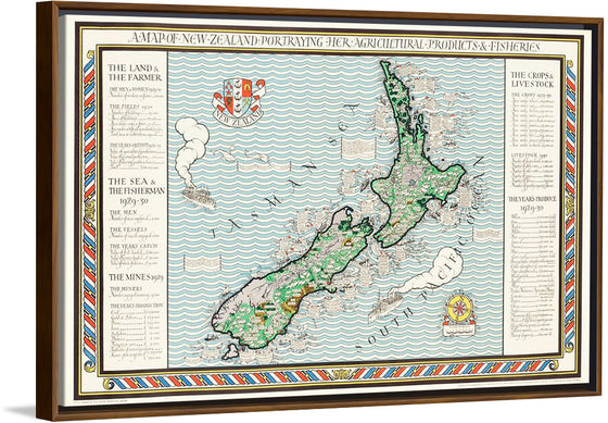 "A Map of New Zealand(1913)", MacDonald Gil