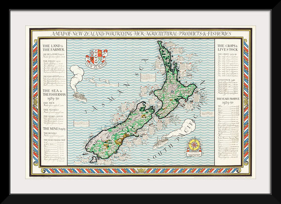 "A Map of New Zealand(1913)", MacDonald Gil