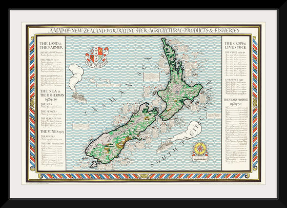 "A Map of New Zealand(1913)", MacDonald Gil