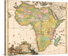 “Kaart van Afrika (ca. 1690)” is a beautiful and intricate map of Africa created by the Dutch cartographer Carel Allard.