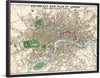 "Whitbread's New Plan of London: Drawn from Authentic Survey (1853)", J. Whitbread