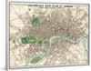 "Whitbread's New Plan of London: Drawn from Authentic Survey (1853)", J. Whitbread