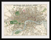 "Whitbread's New Plan of London: Drawn from Authentic Survey (1853)", J. Whitbread