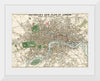 "Whitbread's New Plan of London: Drawn from Authentic Survey (1853)", J. Whitbread