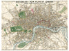 "Whitbread's New Plan of London: Drawn from Authentic Survey (1853)", J. Whitbread