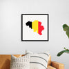 "Belgium flag map"