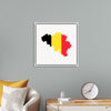 "Belgium flag map"