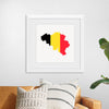 "Belgium flag map"