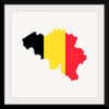 "Belgium flag map"