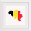 "Belgium flag map"