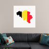 "Belgium flag map"